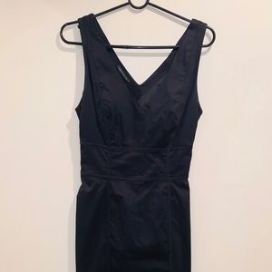 Bebe black knee length dress
